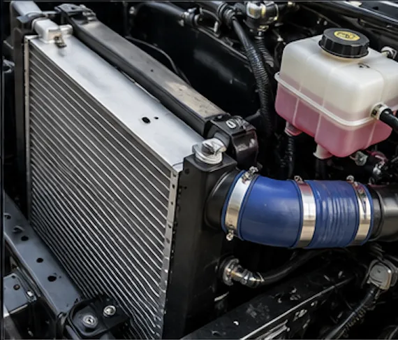 Heavy-duty truck radiator