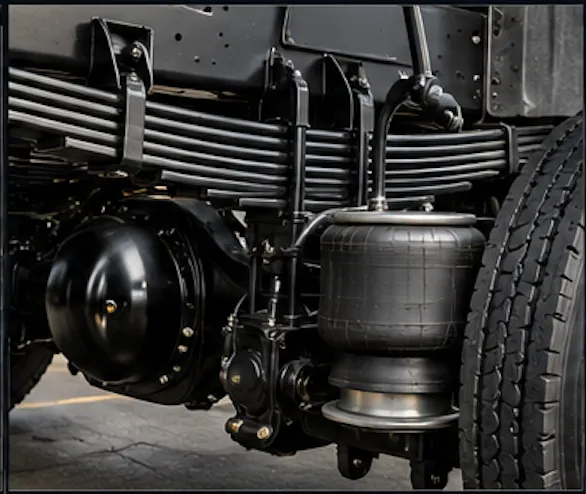 Semi-truck axle